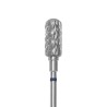 Punta Carbide Cilindro Tondo sicuro blu diametro 6 mm lunghezza punta 1