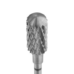 Punta Carbide Cilindro Tondo sicuro blu diametro 6 mm lunghezza punta 1