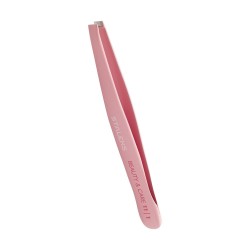 Pinzette per sopracciglia BEAUTY CARE 11 TYPE 1 largo diritto colore rosa Staleks italia