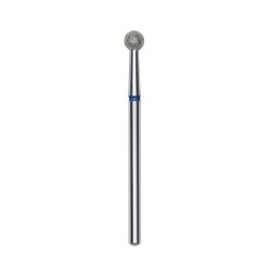 Punta diamantata a sfera, blu, diametro punta 4 mm