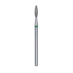 Punta diamantata Fiamma, verde, diametro 2.1 mm - lunghezza punta 8 mm