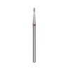 Punta diamantata Gemma rosso diametro 1 2 mm lunghezza punta 3 mm