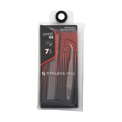 Pinzette professionale per estensione ciglia EXPERT 40 TYPE 7 curvato 