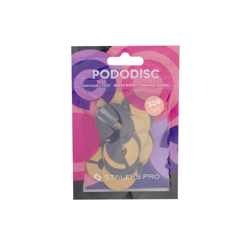 50 pezzi di ricarica per PODODISC Ombrello misura L Grana 320