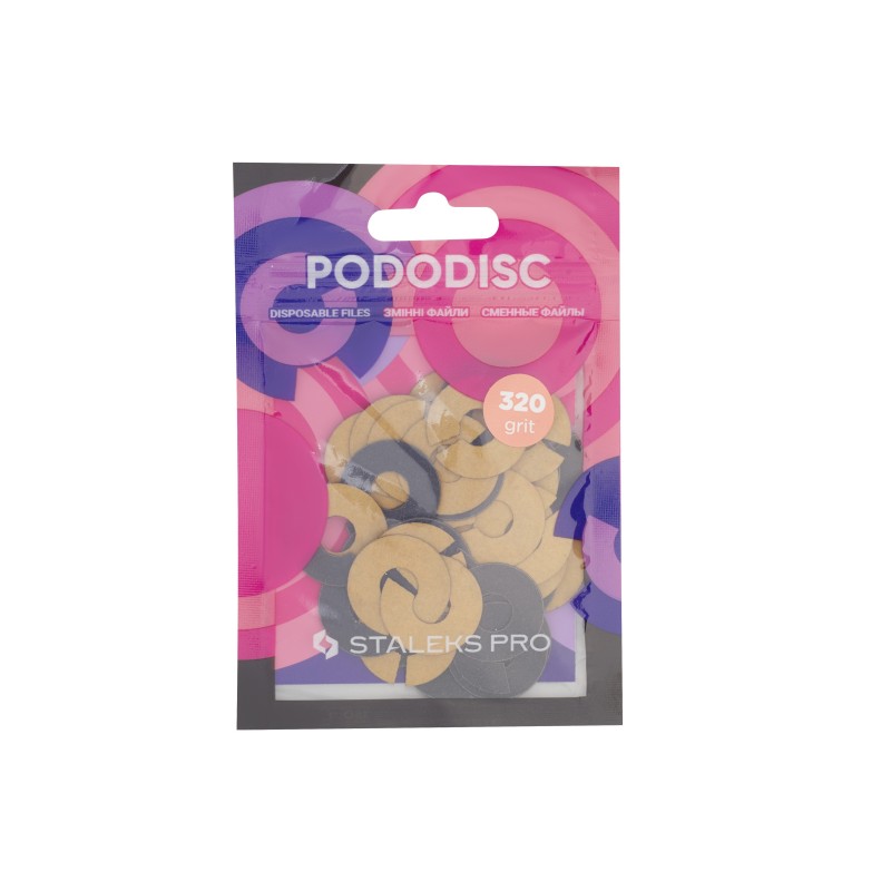 50 pezzi di ricarica per PODODISC Ombrello misura M Grana 320