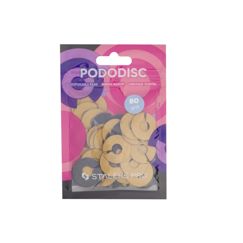 50 pezzi di ricarica per PODODISC Ombrello misura M Grana 80