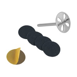 Set base allungato PODODISC misura M 20 mm con 5 pezzi lima monouso Gra