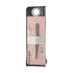 Pinzette per sopracciglia BEAUTY CARE 11 TYPE 1 largo diritto colore rosa Staleks italia
