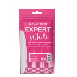  50 Pezzi Ricarica adesive bianche per Lima base mezzaluna sottile EXPER