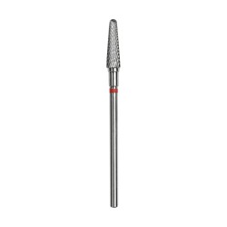 Punta Carbide Tronco, rosso, diametro 4 mm - lunghezza punta 13 mm