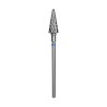 Punta Carbide Cono blu diametro 6 mm lunghezza punta 14 mm
