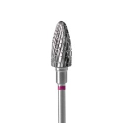 Punta Carbide Conica Viola diametro 6 mm lunghezza punta 14 mm