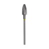 Punta Carbide Conica Giallo diametro 6 mm lunghezza punta 14 mm
