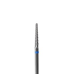 Punta Carbide Cono blu diametro 2 3 mm lunghezza punta 14 mm
