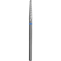 Punta Carbide Cono, blu, diametro 2.3 mm - lunghezza punta 14 mm