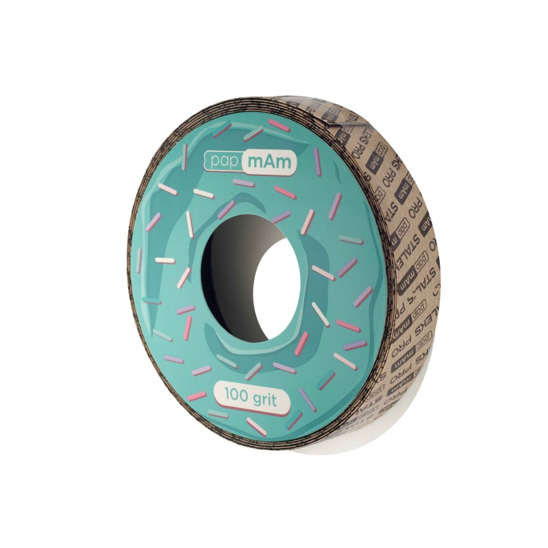 Ricarica di lima papmAm BIANCO in rotolo EXPERT SENZA custodia STALEKES P