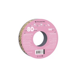 Ricarica di lima papmAm BIANCO in rotolo EXPERT (SENZA custodia) STALEKES PRO - Grana 180