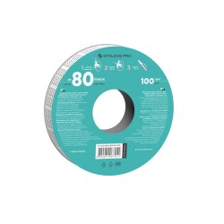 Ricarica di lima adesive in rotolo SENZA custodia - Grana 100 - Bianco