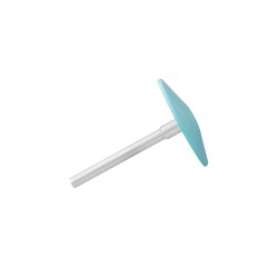 Set base PODODISC 'Ombrello' in plastica misura M (20 mm) con 5 pezzi lima monouso - Grana 180