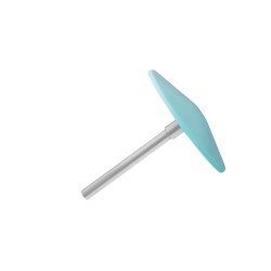 Set base PODODISC 'Ombrello' in plastica misura L (25 mm) con 5 pezzi lima monouso - Grana 180