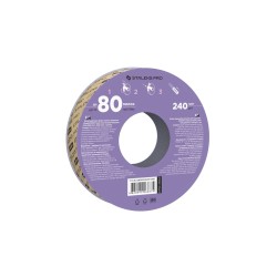 Ricarica di lima papmAm BIANCO in rotolo EXPERT (SENZA custodia) STALEKES PRO - Grana 240