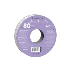 Ricarica di lima adesive in rotolo SENZA custodia - Grana 240 - Bianco