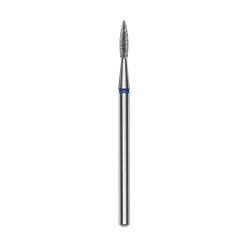Punta diamantata Fiamma Appuntita, blu, diametro 1.8 mm - lunghezza punta 8 mm
