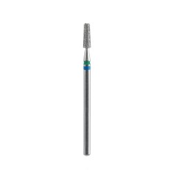 Punta diamantata Tronco, DUO blu verde, diametro 2.5 mm - lunghezza punta 8 mm