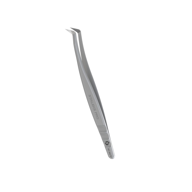 Pinzetta Professionale Per Ciglia Con Nano Nodi EXPERT 44 TYPE 12 Forma A 