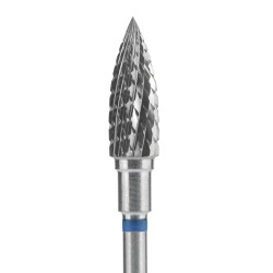 Punta Carbide Fiamma blu diametro 5 mm lunghezza punta 13 5 mm