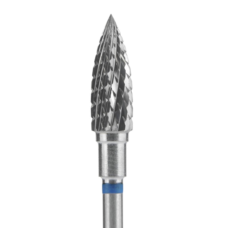 Punta Carbide Fiamma blu diametro 5 mm lunghezza punta 13 5 mm