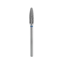 Punta Carbide Conica, blu, diametro 4 mm - lunghezza punta 14 mm