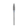 Punta Carbide Conica blu diametro 4 mm lunghezza punta 14 mm