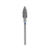 Punta Carbide Pigna Blu diametro 6 mm lunghezza punta 14 mm