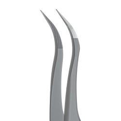 Pinzetta Professionale Per Ciglia Con Nano-Nodi EXPERT 45 TYPE 1 (curva)