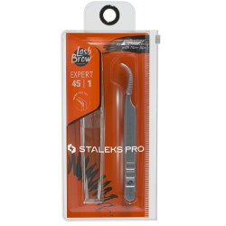 Pinzetta Professionale Per Ciglia Con Nano Nodi EXPERT 45 TYPE 1 curva 