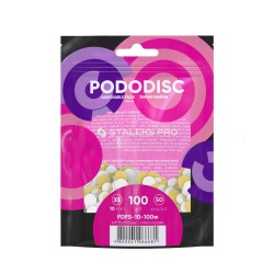 50 pezzi di dischi ricarica con base morbido per PODODISC misura XS Grana