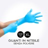 100 GUANTI MONOUSO IN NITRILE BLU XL