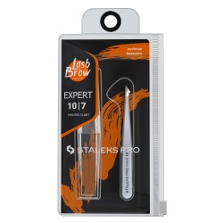 Pinzetta per sopracciglia EXPERT 10 TYPE 7 obliqua appuntita 
