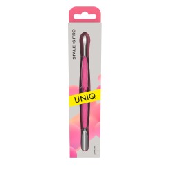 Spatola per manicure con manico in silicone Gummy UNIQ 10 TYPE 6 punta lar