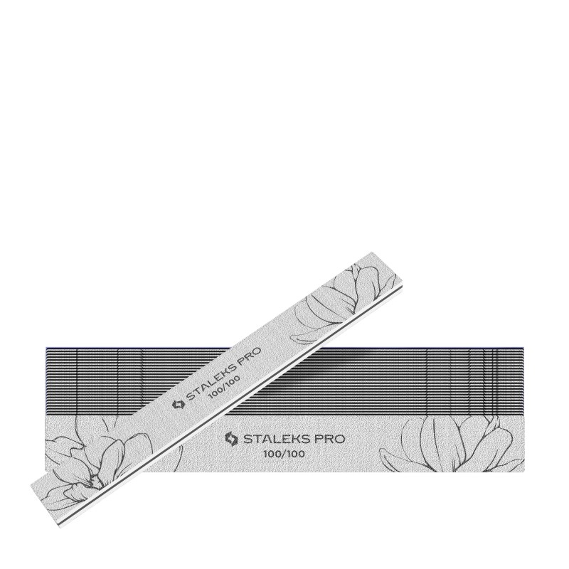 Lima minerale per unghie dritta STALEKS EXPERT 20 grana 100 100 25 pz