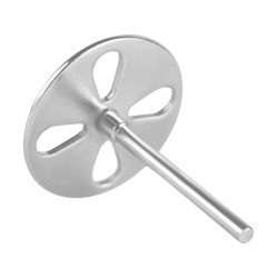 set base PODODISC per pedicure misura L 25 mm con 5 pezzi lima monouso Grana 180 Staleks italia