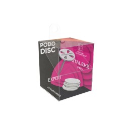 set base PODODISC per pedicure misura S 15 mm con 5 pezzi lima monouso Grana 180 Staleks italia